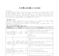 가정통신문(황사대처법) 가정통신문(황사대처법)